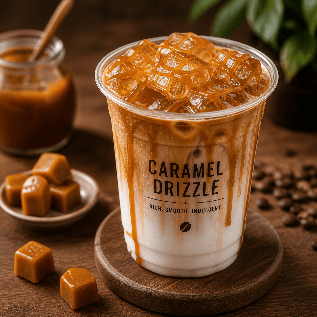 Caramel Drizzle dari Simetri Home Coffee Roasters